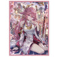 Holographic Yae Miko Genshin Impact Themed Anime Card Sleeves Standard Size 60 PCS