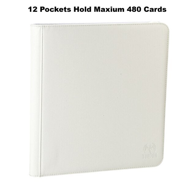 Premium Zip Binder 12 Pocket Trading Card Album Folder