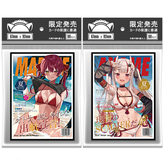 Hololive 4 Anime Sleeves Standard Size 67x92mm