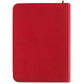 Premium Zip Binder 9 Pocket Trading Card Album Folder - Red