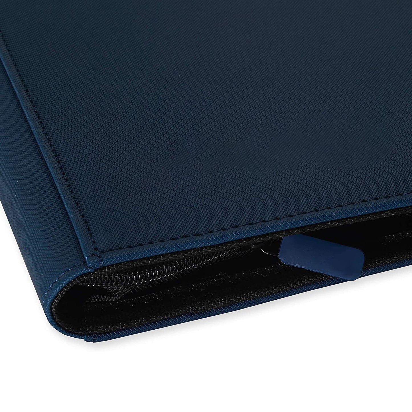 Premium Zip Binder 9 Pocket Trading Card Album Folder - Blue