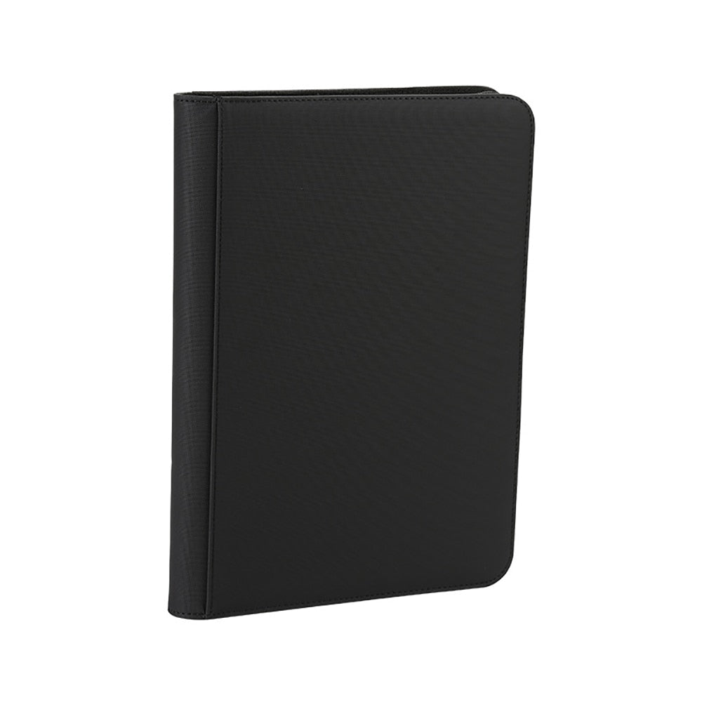 Premium Zip Binder 9 Pocket Trading Card Album Folder - Black